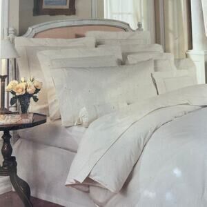 Charisma by Fieldcrest striped supima cotton 310 count flat sheet